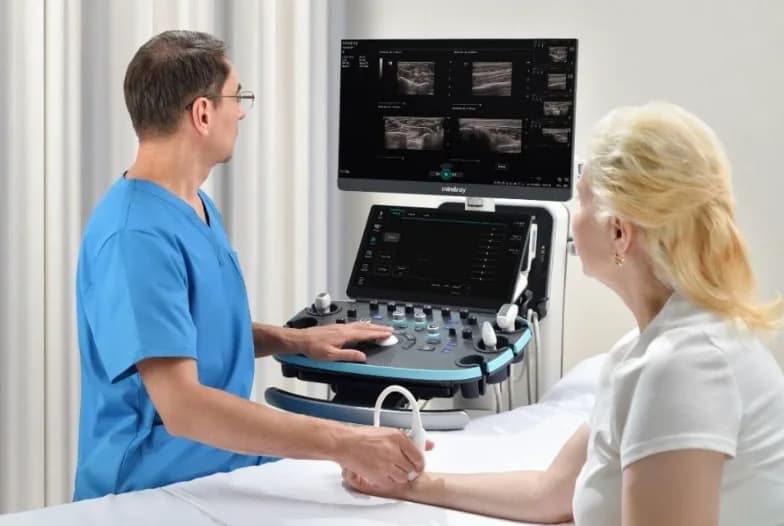 УЗИ на аппарате Mindray Resona i9 в клинике М53, Иркутск